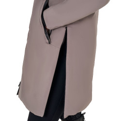 Blouson long femme Equestro déperlante et coupe-vent Brindle