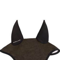 Acavallo Sublime vliegennetje in Louvre met siliconen logopatch Bruin