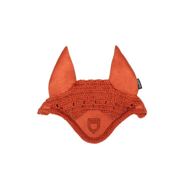 Bonnet pour hobby horse Equestro Rouge brique