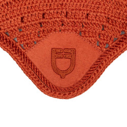 Bonnet pour hobby horse Equestro Rouge brique