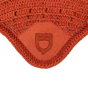 Bonnet pour hobby horse Equestro Rouge brique