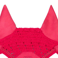 Oornet voor hobbyhorse Equestro Fuchsia Roze