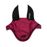 Bonnet satin Supreme avec oreilles élastiques Bordeaux