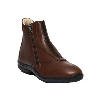 Boots Canova Franceschini cuir de veau Marron