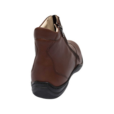 Boots Canova Franceschini cuir de veau Marron