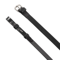 Bride de dressage Equestro anatomique en cuir roulé Noir