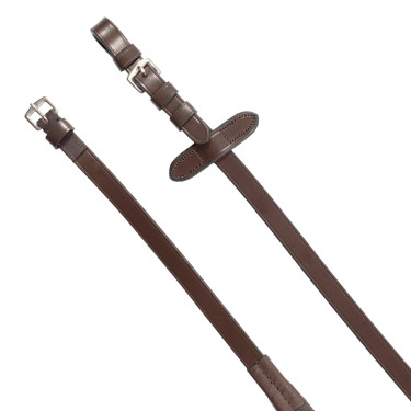 Bridon anatomique Equestro muserolle curvée Marron foncé