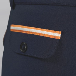 Pantalon F&C Saint Malo Junior Marine / orange Bleu Pantalon F&C Saint Malo Junior Marine / orange Bleu