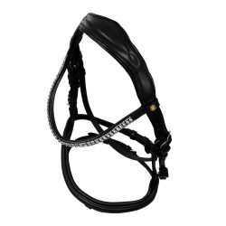 Hoofdstel Equestro Softy Cover Zwart