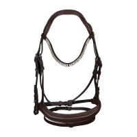 Bridon Equestro Softy Cover Marron foncé