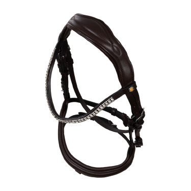 Bridon Equestro Softy Cover Marron foncé Bridon Equestro Softy Cover Marron foncé