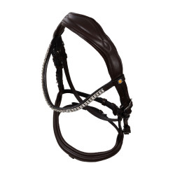 Hoofdstel Equestro Softy Cover Donkerbruin