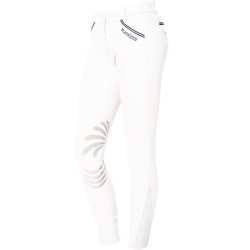 Pantalon Flags & Cup Cayenne femme Blanc / marine