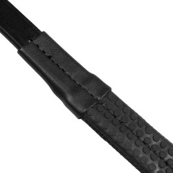 Bridon mexicain Supreme avec muserolle anatomique Noir