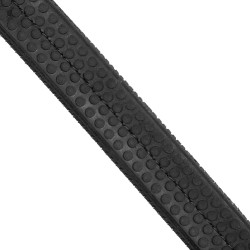 Bridon mexicain Supreme avec muserolle anatomique Noir