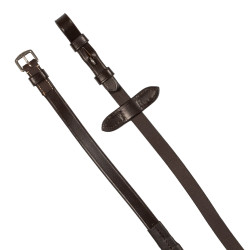 Bridon mexicain Supreme avec muserolle anatomique Marron foncé