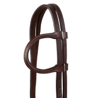 Bridon one-ear Pool’s laiton avec sous-gorge Huilé Bridon one-ear Pool’s laiton avec sous-gorge Huilé