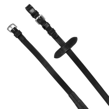 Bridon Supreme avec muserolle anatomique courbée Noir