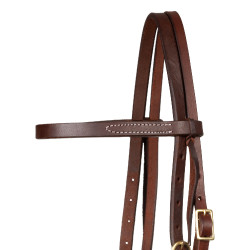 Bridon western Pool’s Browband Tie Ends Huilé