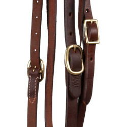 Bridon western Pool’s Browband Tie Ends Huilé