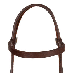 Bridon western Pool's Quick Change à frontal droit Huilé