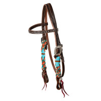 Bridon western Pool’s Rope Waves Naturel Marron