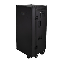 Casiers sellerie Equestro matériel noir 65×62×138 cm Noir F026