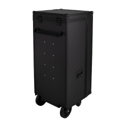 Casiers sellerie Equestro matériel noir 65×62×138 cm Noir F026