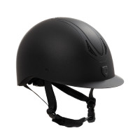 Casque Equestro unisex Azael avec molette arrière avec EN 1384-2023 Noir / noir Casque Equestro unisex Azael avec molette arrière avec EN 1384-2023 Noir / noir