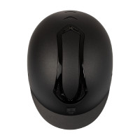 Casque Equestro unisex Azael avec molette arrière avec EN 1384-2023 Noir / noir brillant