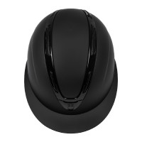 Casque femme Equestro Apocalypse coque mate homologué EN 1384-2023 Noir / noir Casque femme Equestro Apocalypse coque mate homologué EN 1384-2023 Noir / noir