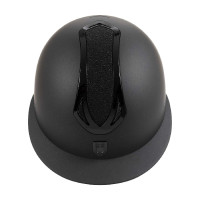 Casque femme Equestro Azael Stone visière large avec strass EN 1384-2023 Noir / noir