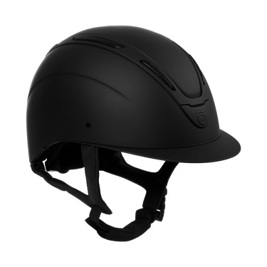 Casque unisexe Equestro Apocalypse coque mate EN 1384-2023 Noir / noir