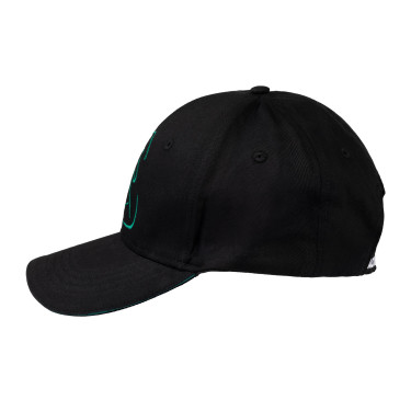 Casquette de baseball Acavallo unisexe Noir