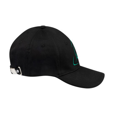 Casquette de baseball Acavallo unisexe Noir