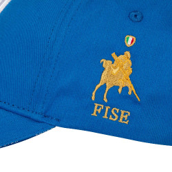 Unisex pet Equestro x FISE Blauw van Savoye