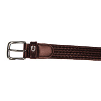 Ceinture en cuir élastique Equestro Marron
