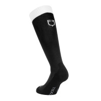 Uniseks Equestro Basic sokken van technische stof Zwart / wit