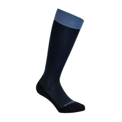 Uniseks Equestro Basic sokken van technische stof Marine blazer / berling zee Blauw
