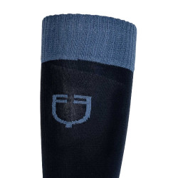 Uniseks Equestro Basic sokken van technische stof Marine blazer / berling zee Blauw