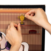 Paardenspeeltje Equestro 48×33 cm Zwart Paardenspeeltje Equestro 48×33 cm Zwart