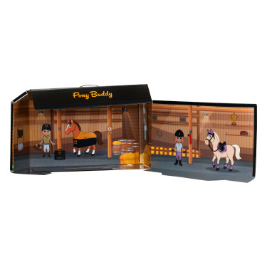 Paardenspeeltje Equestro 48×33 cm Zwart