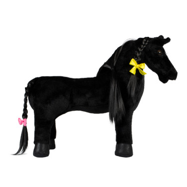 Jouet cheval Equestro 48×33 cm Noir