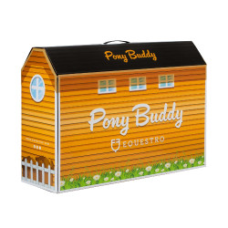 Jouet cheval Equestro 48×33 cm Noir