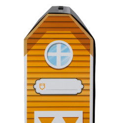 Jouet cheval Equestro 48×33 cm Noir