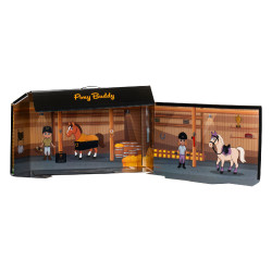 Paardenspeeltje Equestro 48×33 cm Bruin / wit Paardenspeeltje Equestro 48×33 cm Bruin / wit