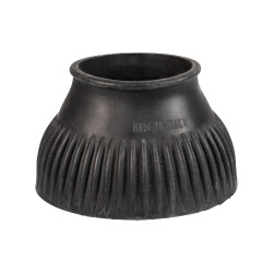 Cloches en caoutchouc Acavallo avec logo Noir Cloches en caoutchouc Acavallo avec logo Noir