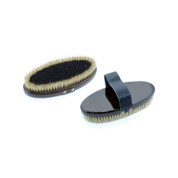 Brosse douce Umbria Equitazione poils biclevel Noir Brosse douce Umbria Equitazione poils biclevel Noir