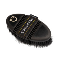 Brosse Equestro flexible à poils de 5 cm Noir Brosse Equestro flexible à poils de 5 cm Noir