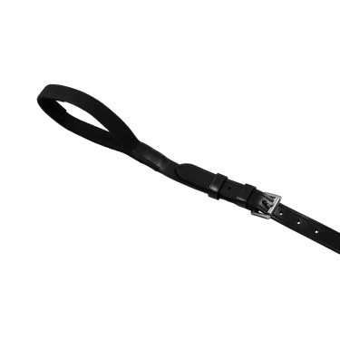 Jachtborsttuig Supreme anatomisch met afneembare martingaal Zwart